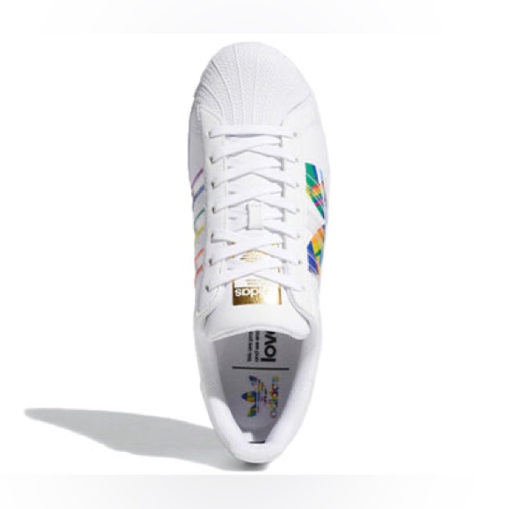Adidas Superstar Pride (2020), Men’s US 7 or Women’s US 8.5/9
